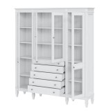 Стеллаж Ольса-422/014 Белый лак - картинка 3 Стеллаж Ольса-422/014 Белый лак - картинка 3