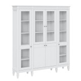 Стеллаж Ольса-422/200 Белый лак - картинка 1