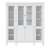 Стеллаж Ольса-422/200 Белый лак - картинка 3 Стеллаж Ольса-422/200 Белый лак - картинка 3