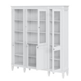 Стеллаж Ольса-422/200 Белый лак - картинка 5 Стеллаж Ольса-422/200 Белый лак - картинка 5