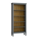 Стеллаж Ольса-С 200 серый №7042 + антик №24 - картинка 1