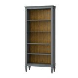 Стеллаж Ольса-С 200 серый №7042 + антик №24 - картинка 3