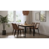 Стол 118x74 ЛЕРХАМН (ЛЫМ) черный/светло-коричневый 5 Стол 118x74 ЛЕРХАМН (ЛЫМ) черный/светло-коричневый 5