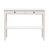 Стол консольный КАНТРИ (ХЕМНЭС) 110х40 белый​ - картинка 3