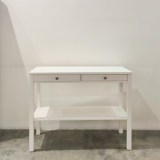 Стол консольный КАНТРИ (ХЕМНЭС) 110х40 белый​ - картинка 6