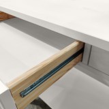 Стол консольный КАНТРИ (ХЕМНЭС) 110х40 белый​ - картинка 9