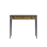 Стол консольный Квадро-С 01 Серый №7042 + антик №24 картинка 2 Стол консольный Квадро-С 01 Серый №7042 + антик №24 картинка 2