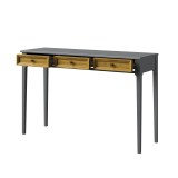 Стол консольный Квадро-С 03 Серый №7042 + антик №24 картинка 3 Стол консольный Квадро-С 03 Серый №7042 + антик №24 картинка 3