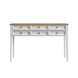 Стол консольный Квадро-С 06 Белый лак + антик №24 картинка 2