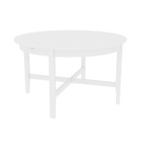 Стол круглый КАНТРИ (ХЕМНЭС) белый  - картинка 1