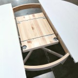 Стол круглый КАНТРИ (ХЕМНЭС) белый - картинка 8 Стол круглый КАНТРИ (ХЕМНЭС) белый - картинка 8