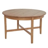 Стол круглый КАНТРИ (ХЕМНЭС) коричневый картинка 1