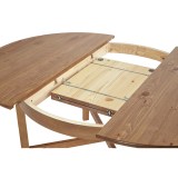 Стол круглый КАНТРИ (ХЕМНЭС) коричневый картинка 5 Стол круглый КАНТРИ (ХЕМНЭС) коричневый картинка 5