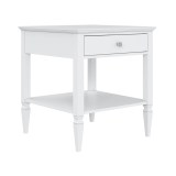 Стол ламповый Ольса-01 Белый лак - картинка 1