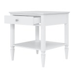 Стол ламповый Ольса-01 Белый лак - картинка 3