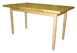 Стол обеденный 1600*800 - массив сосны картинка 2 Стол обеденный 1600*800 - массив сосны картинка 2