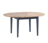 Стол обеденный раскладной Форест D110/145серый 7012/бейц-масло картинка 2 Стол обеденный раскладной Форест D110/145серый 7012/бейц-масло картинка 2