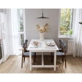 Стол обеденный Толысь 152*95 белый картинка 8