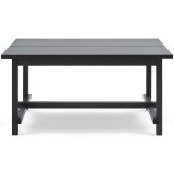 Стол обеденный Толысь 152*95 черный картинка 2 Стол обеденный Толысь 152*95 черный картинка 2