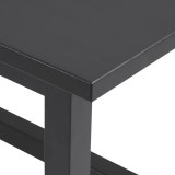 Стол обеденный Толысь 152*95 черный картинка 4 Стол обеденный Толысь 152*95 черный картинка 4