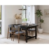 Стол обеденный Толысь 152*95 черный картинка 8 Стол обеденный Толысь 152*95 черный картинка 8