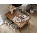 Стол обеденный Толысь 152*95 коричневый картинка 10 Стол обеденный Толысь 152*95 коричневый картинка 10