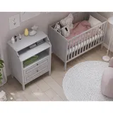 Стол пеленальный КОЧ светло-серый картинка 5