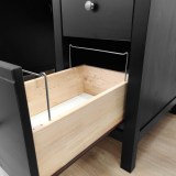 Стол письменный 12 КАНТРИ (ХЕМНЭС) черный лак - картинка 6 Стол письменный 12 КАНТРИ (ХЕМНЭС) черный лак - картинка 6