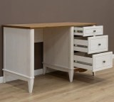 Стол письменный 120 Пенни белый воск/антик 24 картинка 5 Стол письменный 120 Пенни белый воск/антик 24 картинка 5