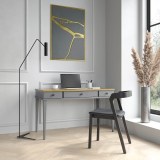 Стол письменный Бон Вояж 021 Серый № 7042 / Антик № 24 картинка 4