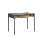 Стол письменный Квадро-С 01 Серый №7042 + антик №24 картинка 1