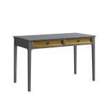 Стол письменный Квадро-С 02 Серый №7042 + антик №24 картинка 1