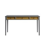 Стол письменный Квадро-С 03 серый 7042 + антик №24 массив сосны картинка 2 Стол письменный Квадро-С 03 серый 7042 + антик №24 массив сосны картинка 2