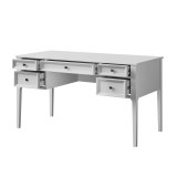 Стол письменный Квадро-С 05 Белый лак массив сосны картинка 4