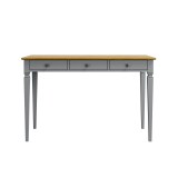 Стол письменный Ольса-С 003 серый №7042 + антик №24 - картинка 2 Стол письменный Ольса-С 003 серый №7042 + антик №24 - картинка 2