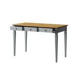 Стол письменный Ольса-С 003 серый №7042 + антик №24 - картинка 4 Стол письменный Ольса-С 003 серый №7042 + антик №24 - картинка 4