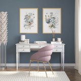 Стол письменный Ольса-С 005 белый лак - картинка 5 Стол письменный Ольса-С 005 белый лак - картинка 5