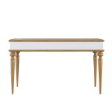 Стол письменный Рандеву 03 (белый лак/антик-24)) фото4 Стол письменный Рандеву 03 (белый лак/антик-24)) фото4