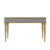 Стол письменный Рандеву 03 (серый 7042/антик-24) фото4 Стол письменный Рандеву 03 (серый 7042/антик-24) фото4