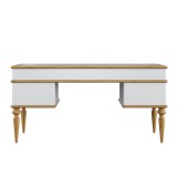 Стол письменный Рандеву 07 (белый лак/антик-24) фото4 Стол письменный Рандеву 07 (белый лак/антик-24) фото4