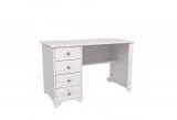 Стол письменный с ящиками Бейли белый воск