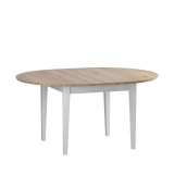 Стол Сканди/Форест D110/145 белый воск/антик -рис.3 Стол Сканди/Форест D110/145 белый воск/антик -рис.3