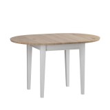 Стол Сканди/Форест D90/125 белый воск/антик -рис.3 Стол Сканди/Форест D90/125 белый воск/антик -рис.3