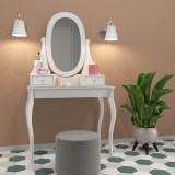 Стол туалетный КАНТРИ - 95 белый​ - картинка 4