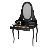 Стол туалетный КАНТРИ - 95 черный​ - картинка 3