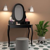 Стол туалетный КАНТРИ - 95 черный​ - картинка 4