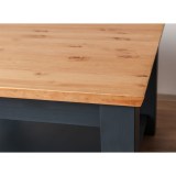 Стол журнальный Форест малый серый 7012/бейц-масло картинка 2 Стол журнальный Форест малый серый 7012/бейц-масло картинка 2