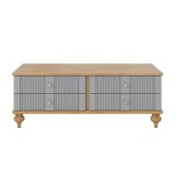 Стол журнальный Рандеву 04 серый 7042 + антик №24 картинка 2 Стол журнальный Рандеву 04 серый 7042 + антик №24 картинка 2