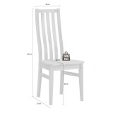 ССТУЛЬЯ ЛУИЗА БЕЛЫЙ ВОСК КОМПЛЕКТ ИЗ 2 ШТУК ССТУЛЬЯ ЛУИЗА БЕЛЫЙ ВОСК КОМПЛЕКТ ИЗ 2 ШТУК