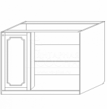 тумба под угол 100